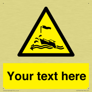 Custom Warning wind over tide conditions